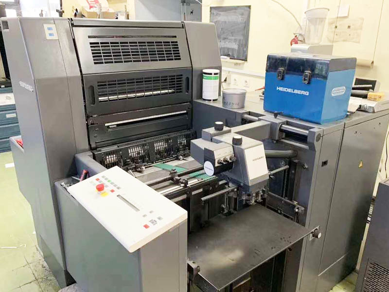 海德堡单色印刷机